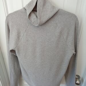 True Craft Size 1X Gray Turtle Neck
